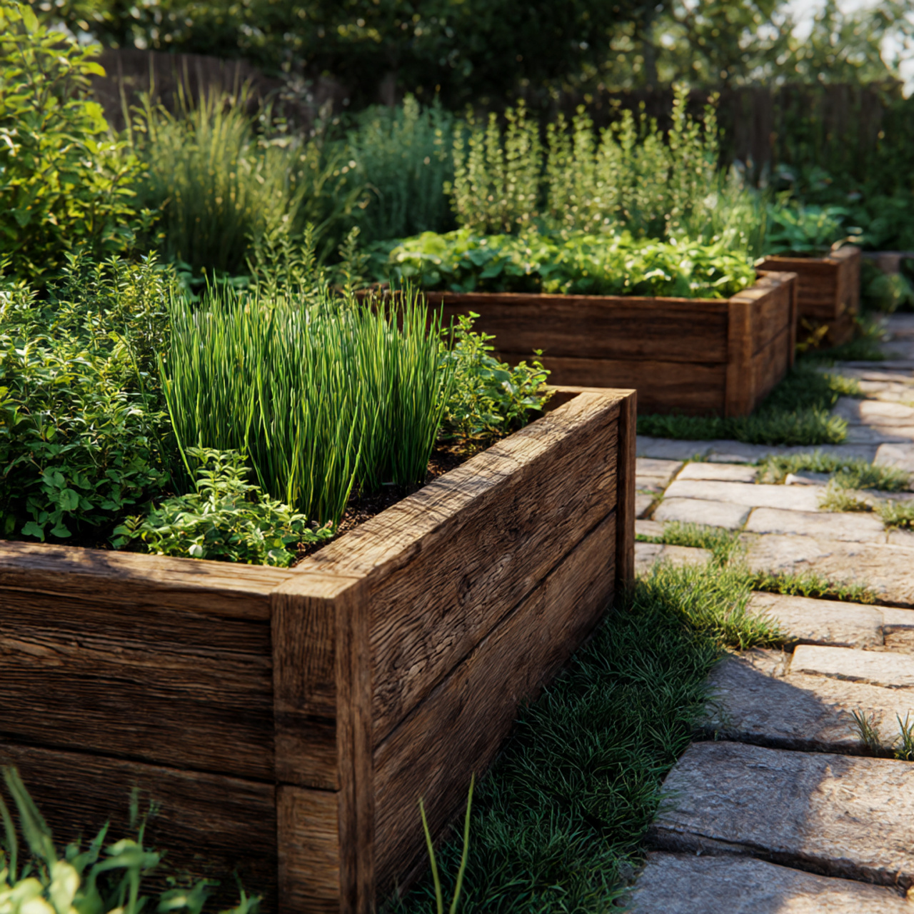Raised Herbal Beds