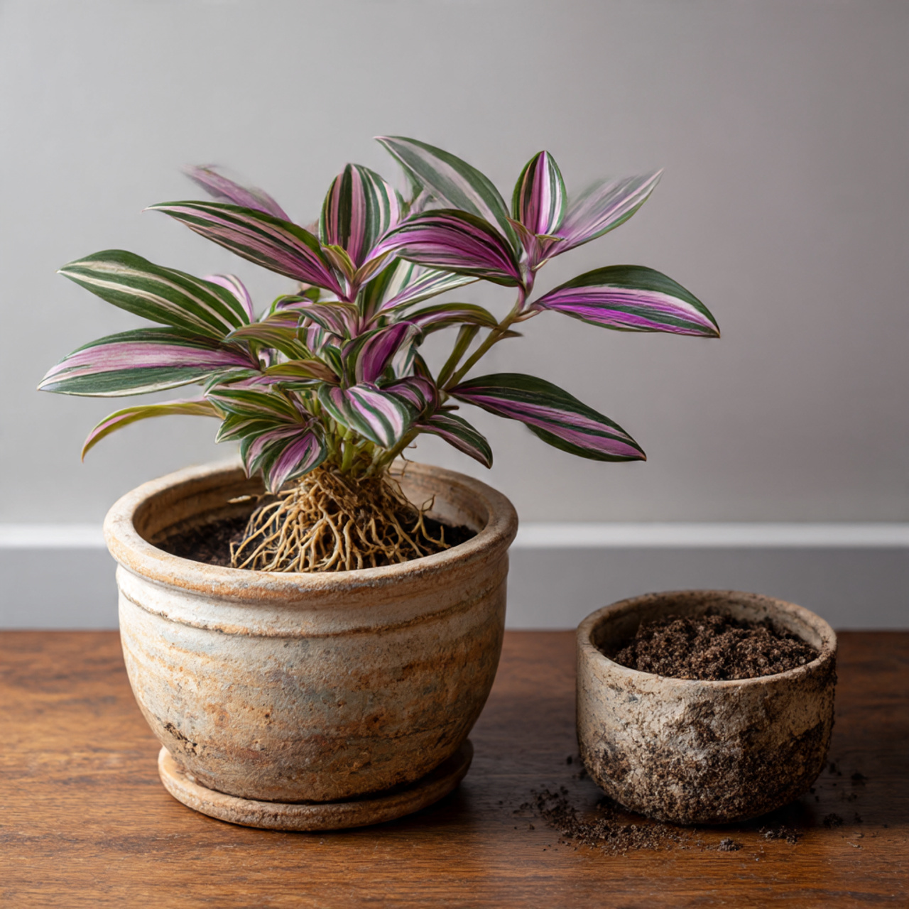 Recognising When to Repot in Tradescantia Nanouk Care