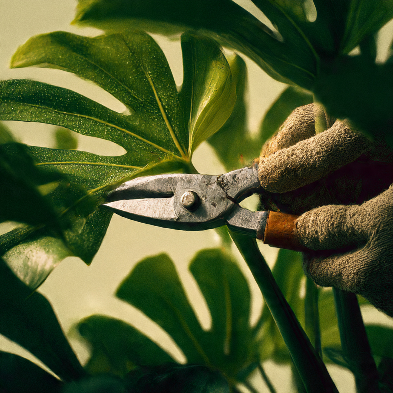 Reviving a Drooping Monstera Plant