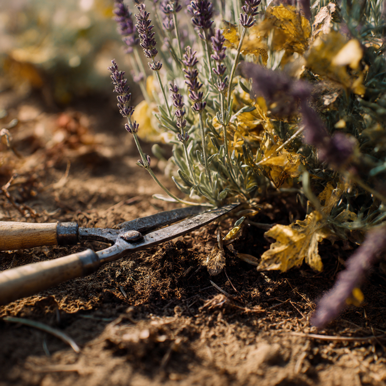 Reviving a Dying Lavender Plant