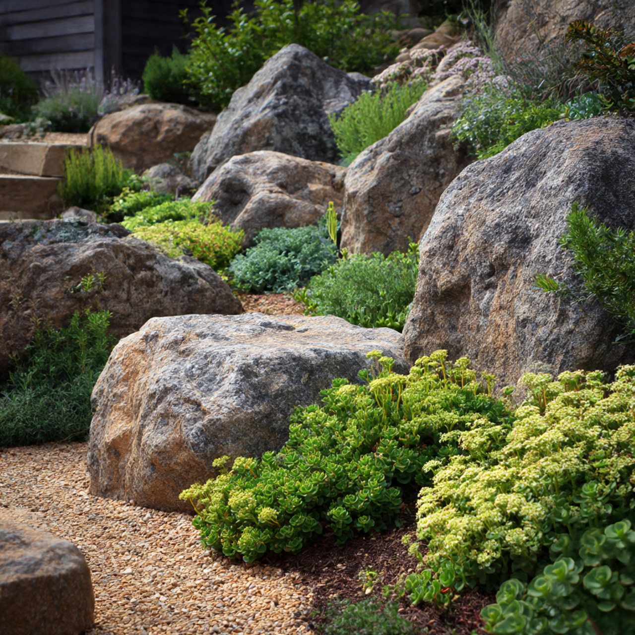 Rock and Alpine Flower Gardens