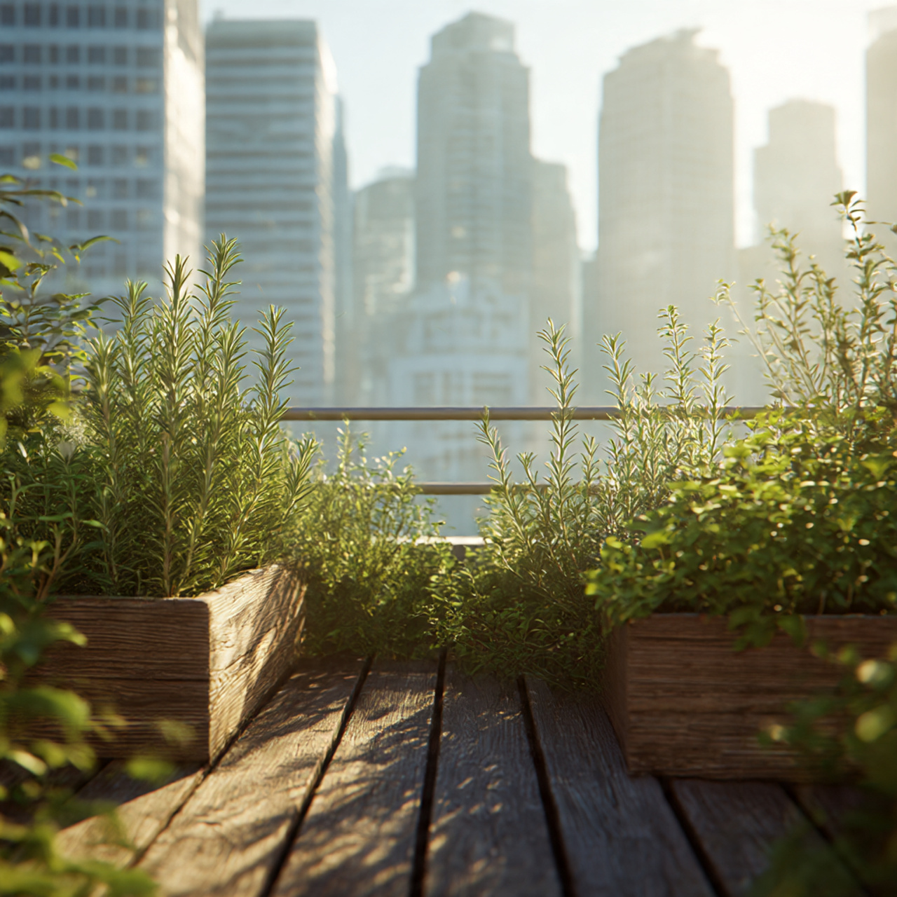 Rooftop Herbal Gardens