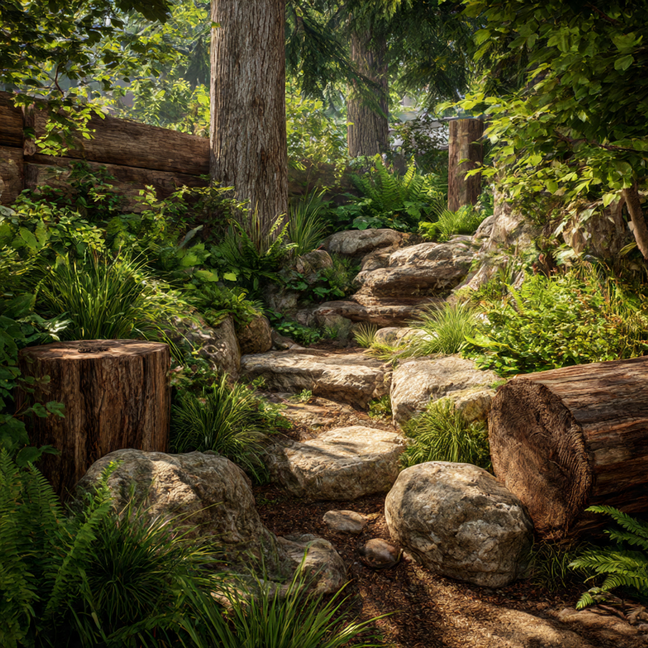 Shade Plants for Rustic Garden Styles