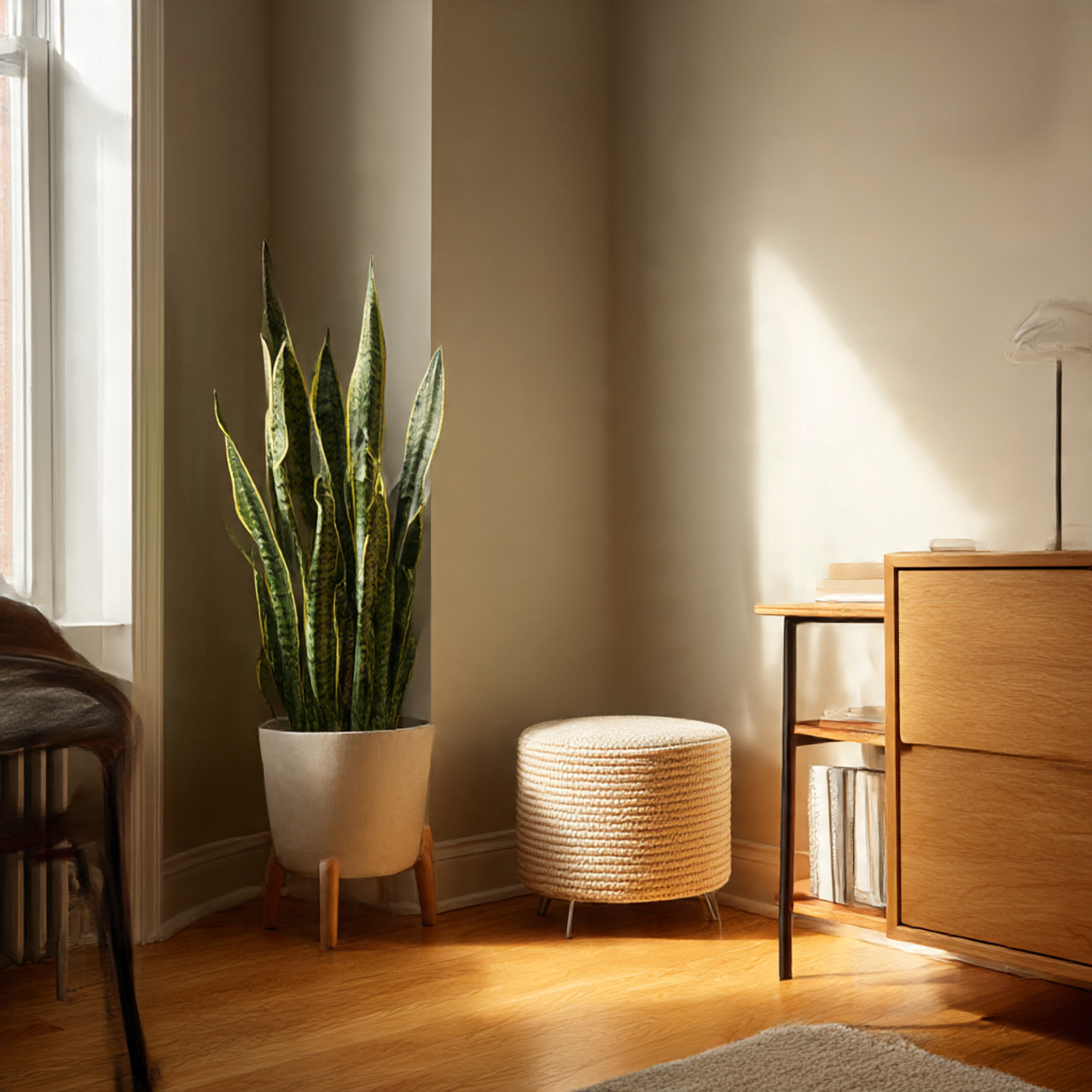 Snake Plant for Apartments with Low Light