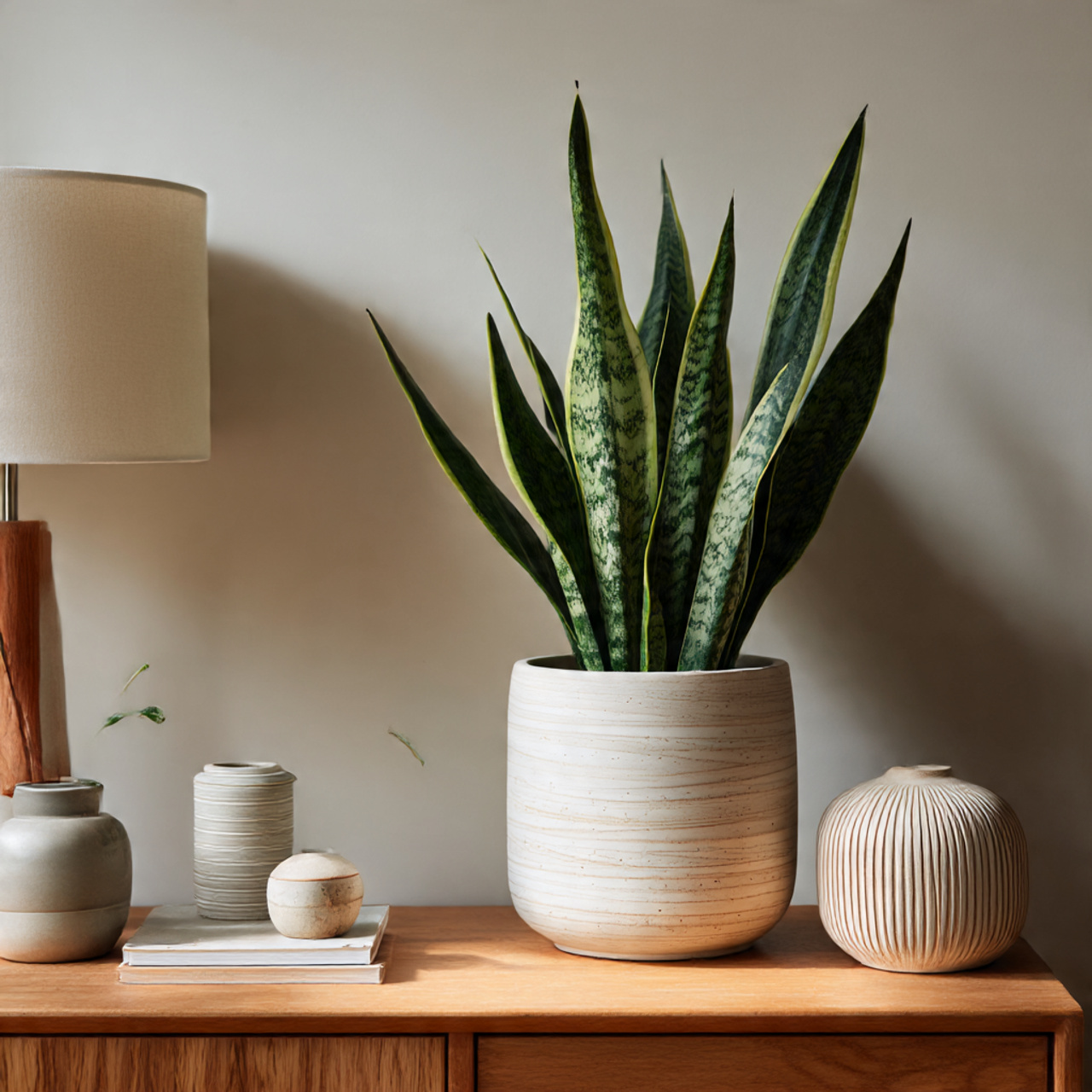 Snake Plant for Feng Shui Balance