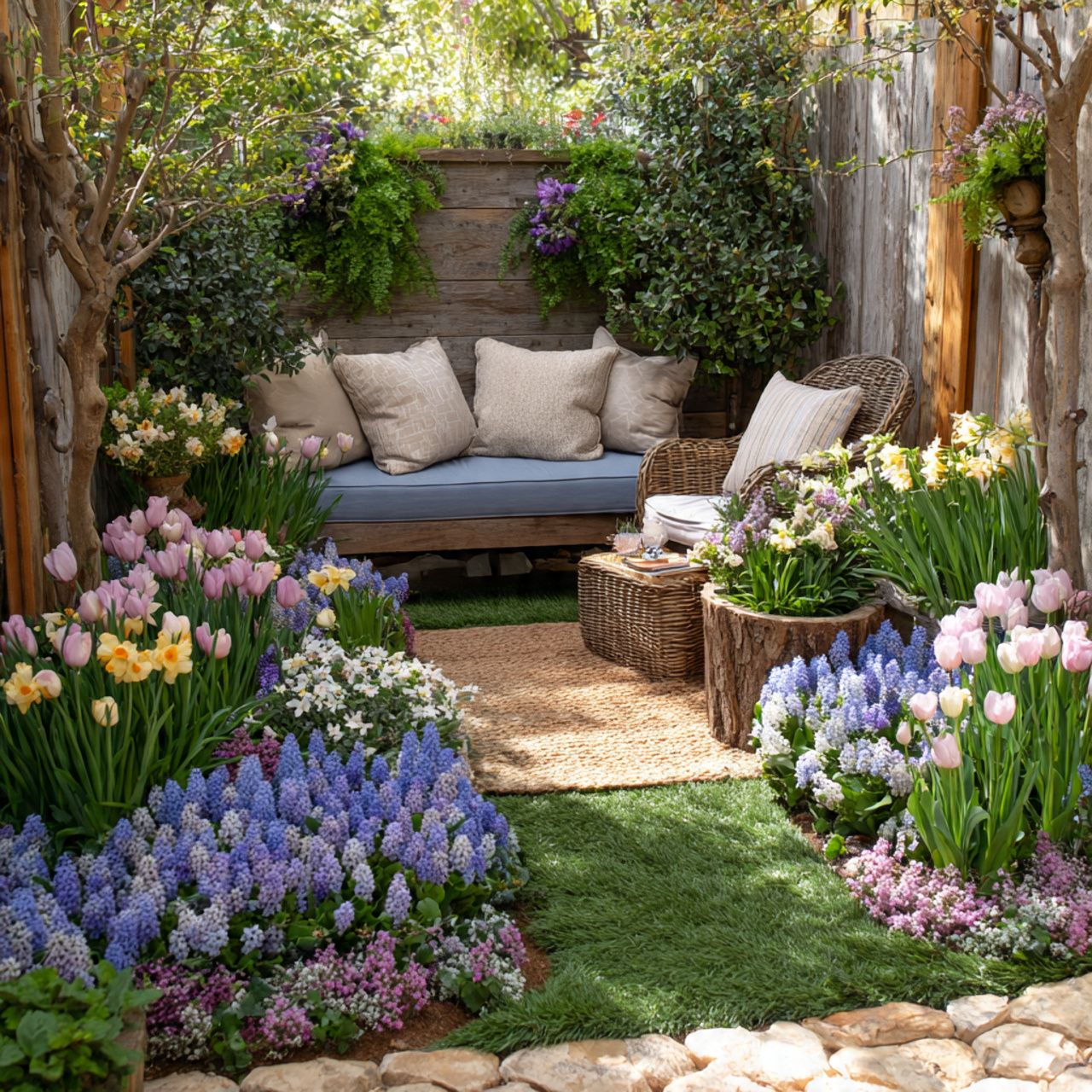 Spring Flowers for Backyard Retreats