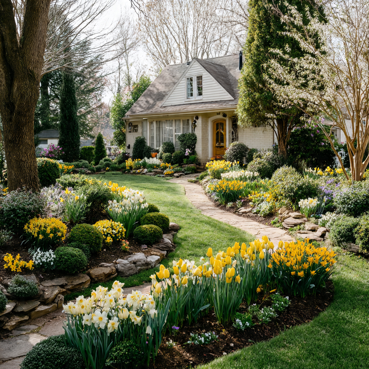 Spring Flowers for Front Yard Displays