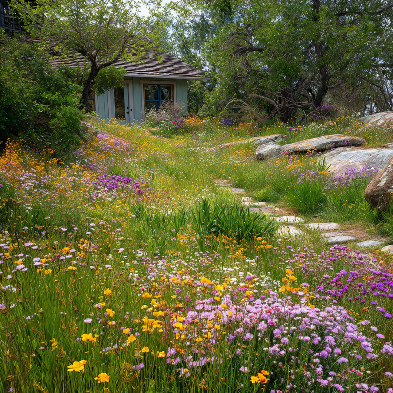 Spring Flowers for Naturalized Landscapes