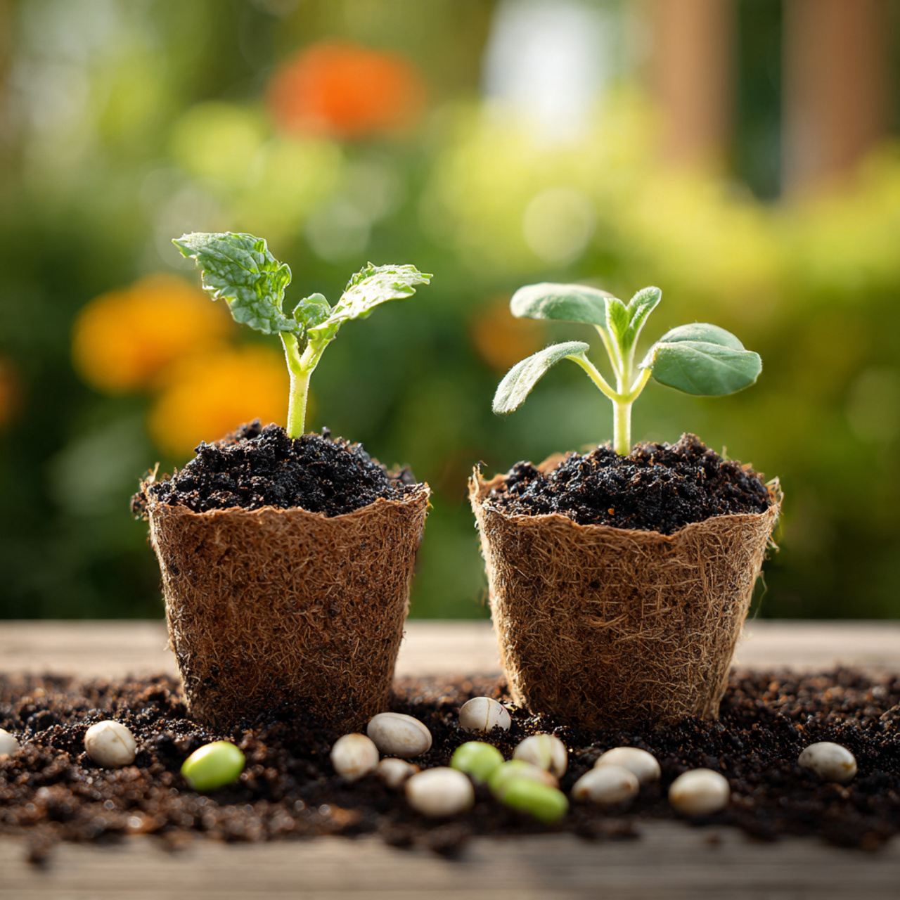 Starting from Seeds vs. Seedlings