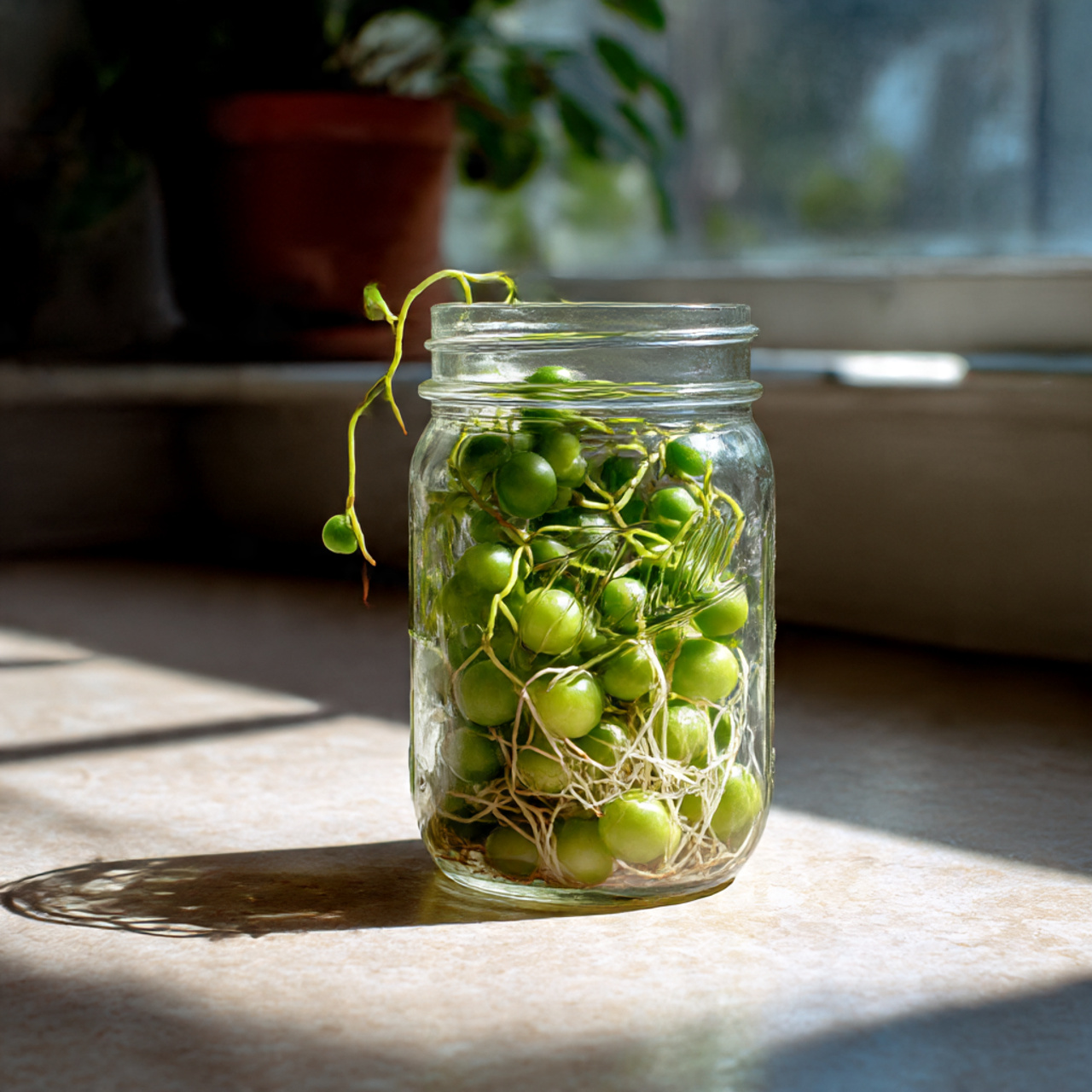 String of Pearls propagation in water