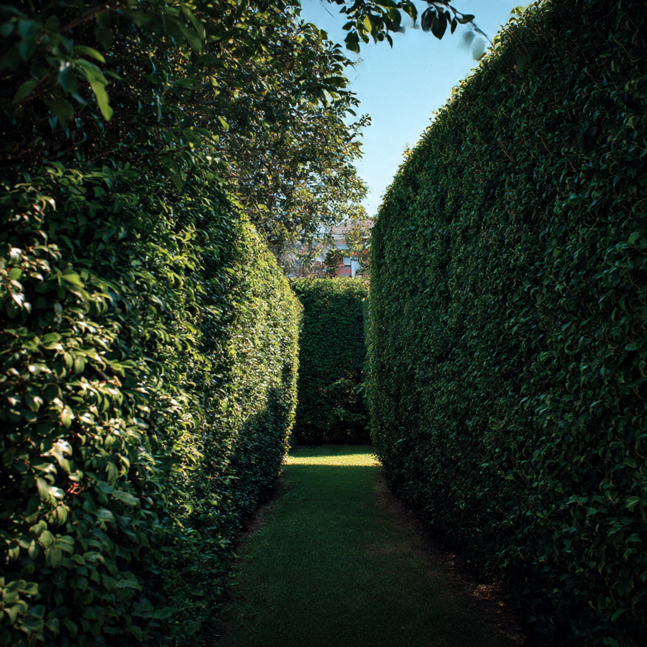 Tall Hedges for Natural Screening