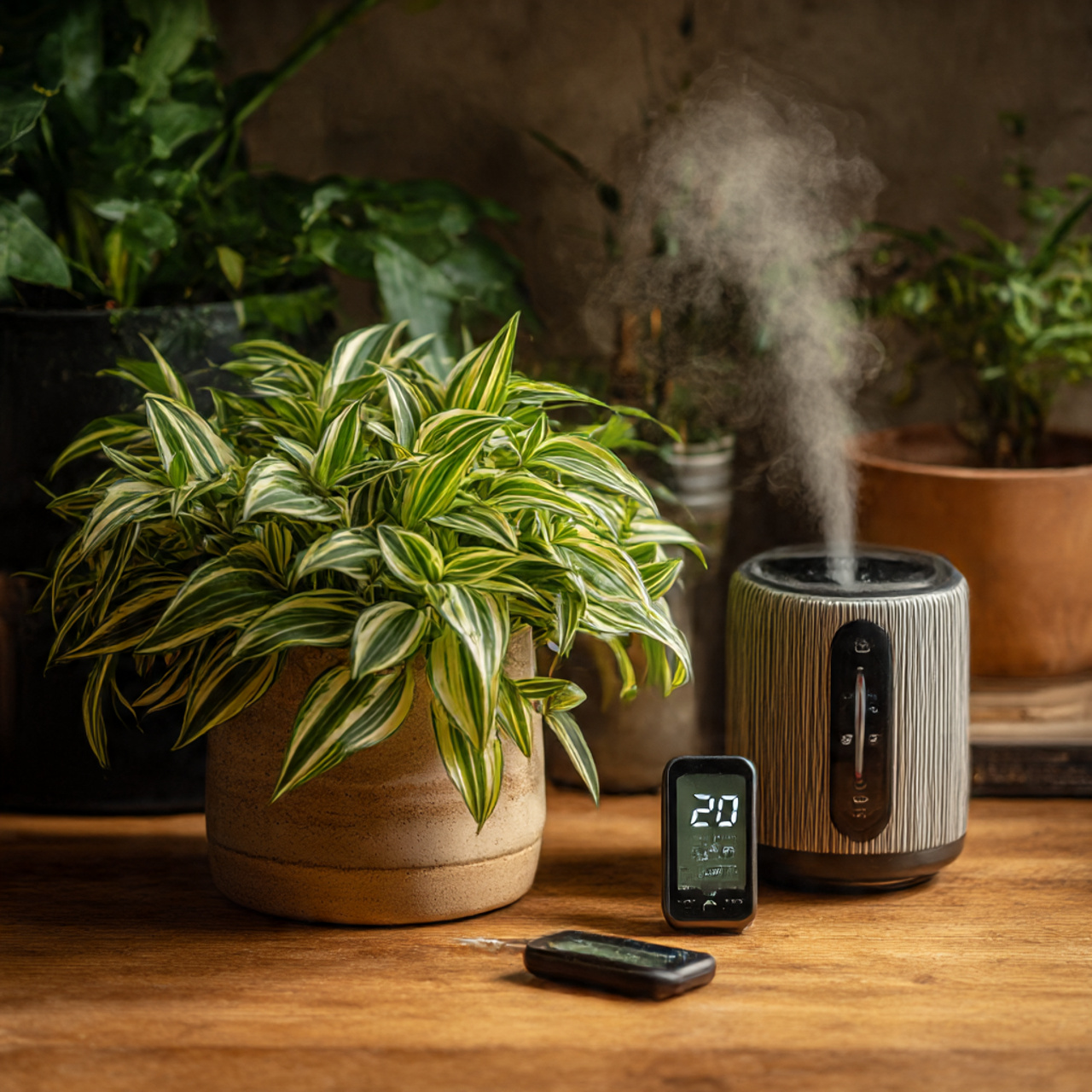 Temperature, Humidity, and Environment in Tradescantia Nanouk Care