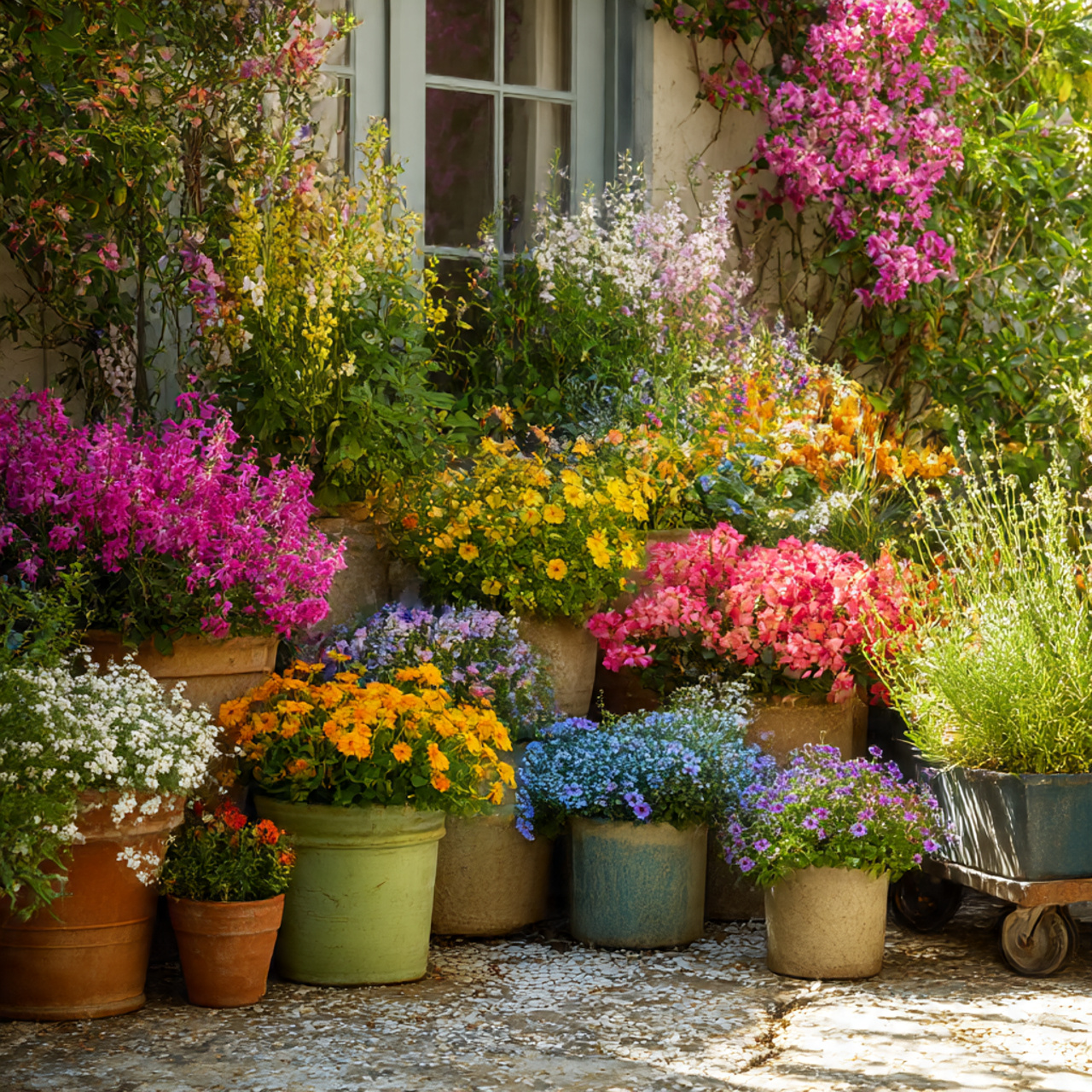 Use Containers and Pots