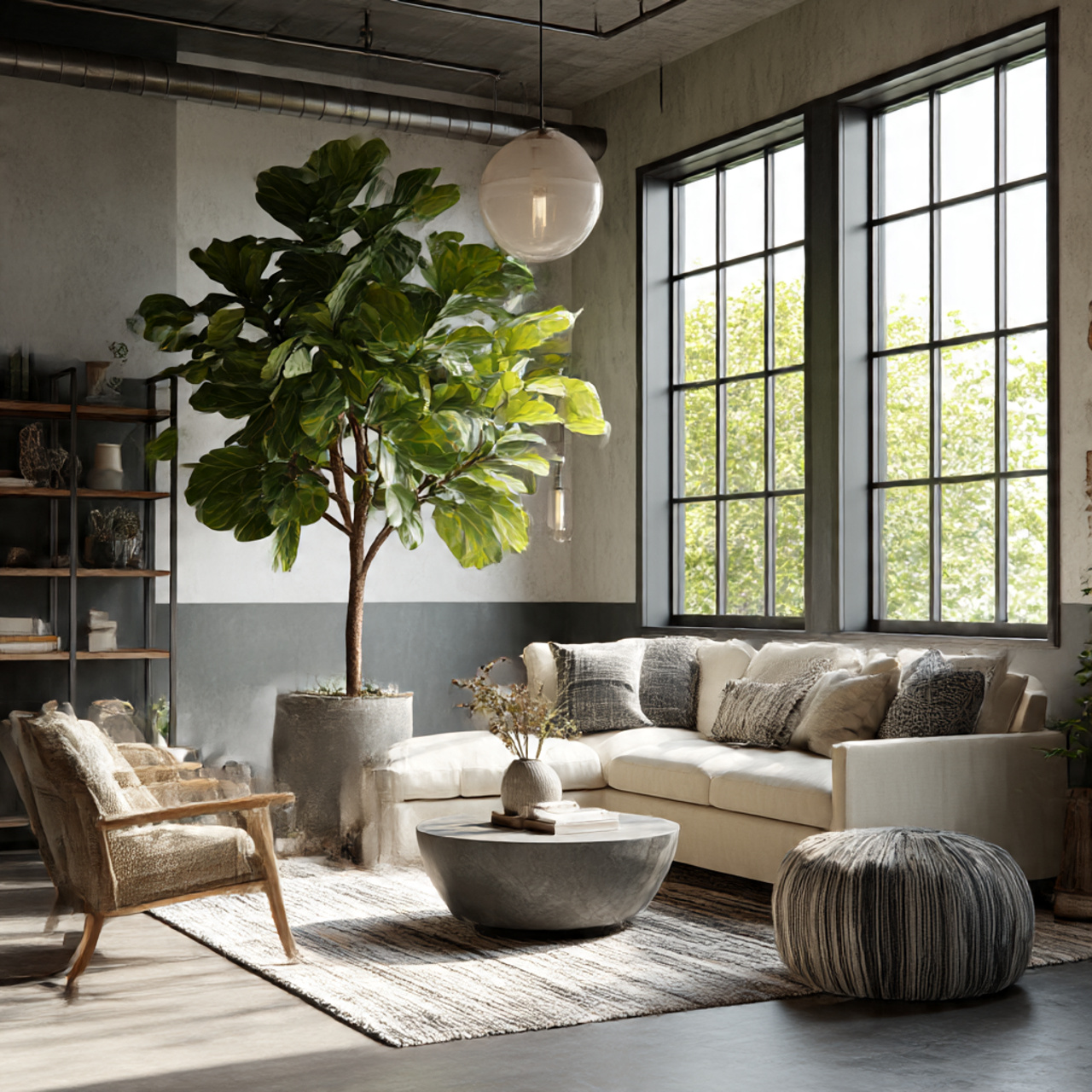 Using Fiddle Leaf Tree in Home Decor