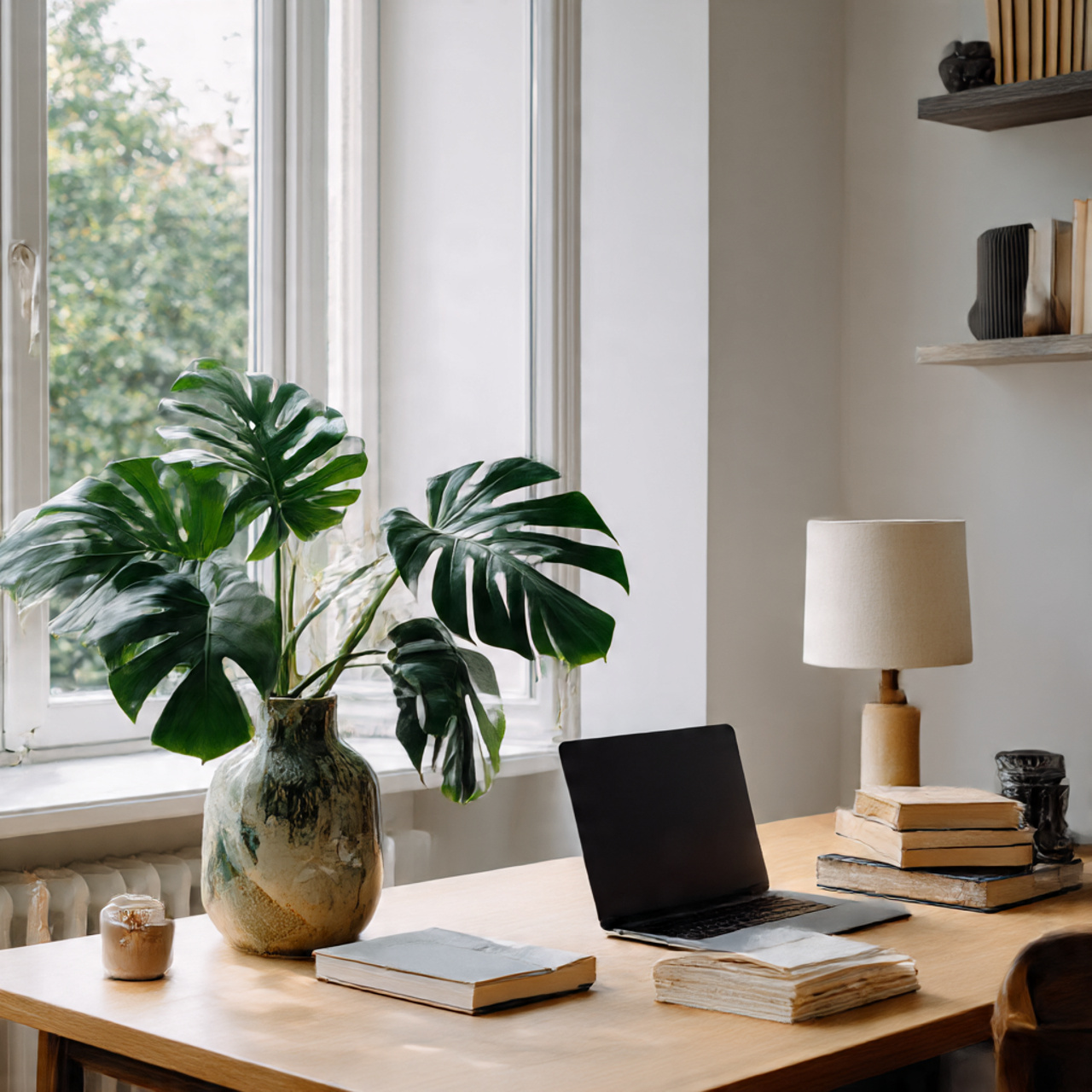 Using the Monstera Plant in Home Offices
