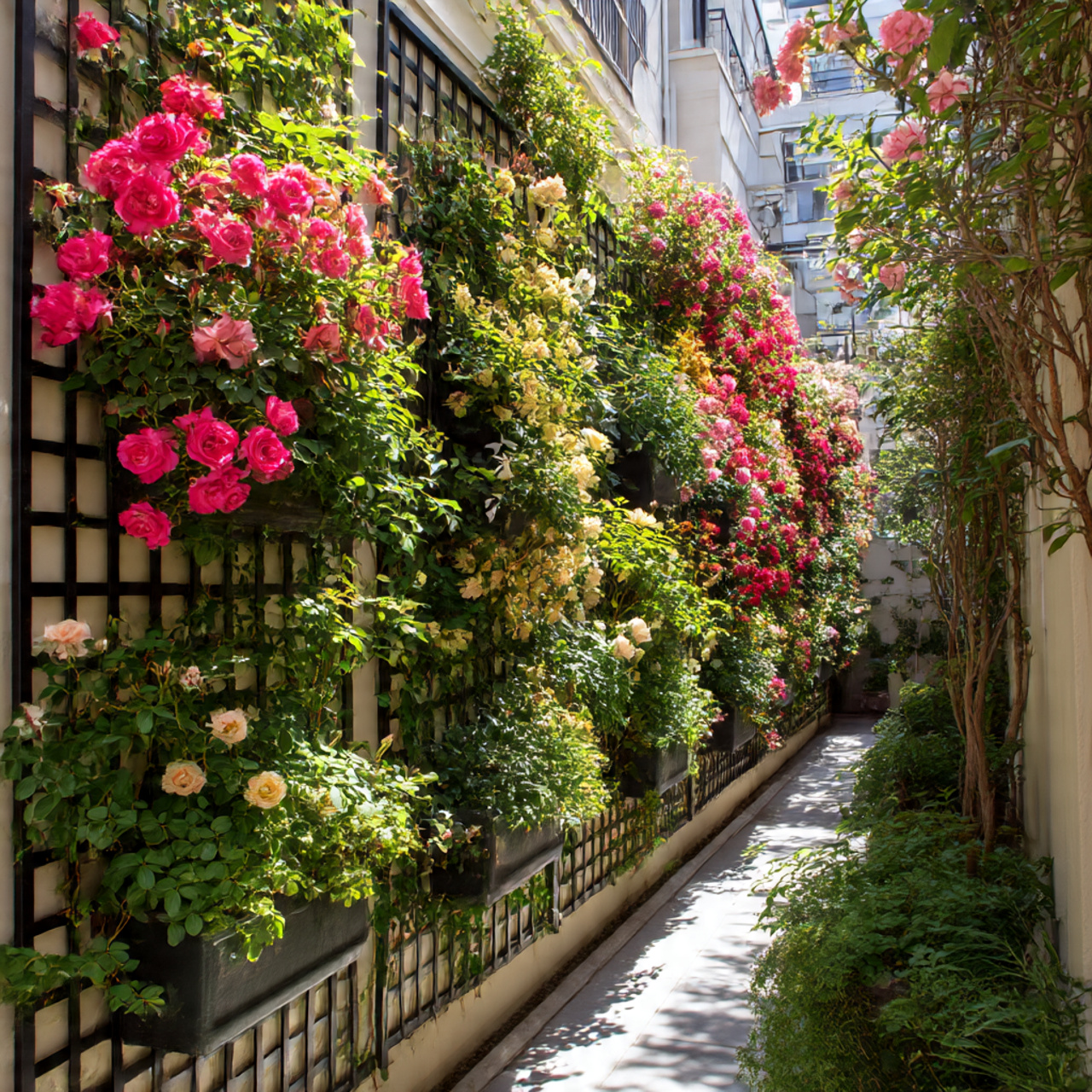 Vertical Flower Garden Design