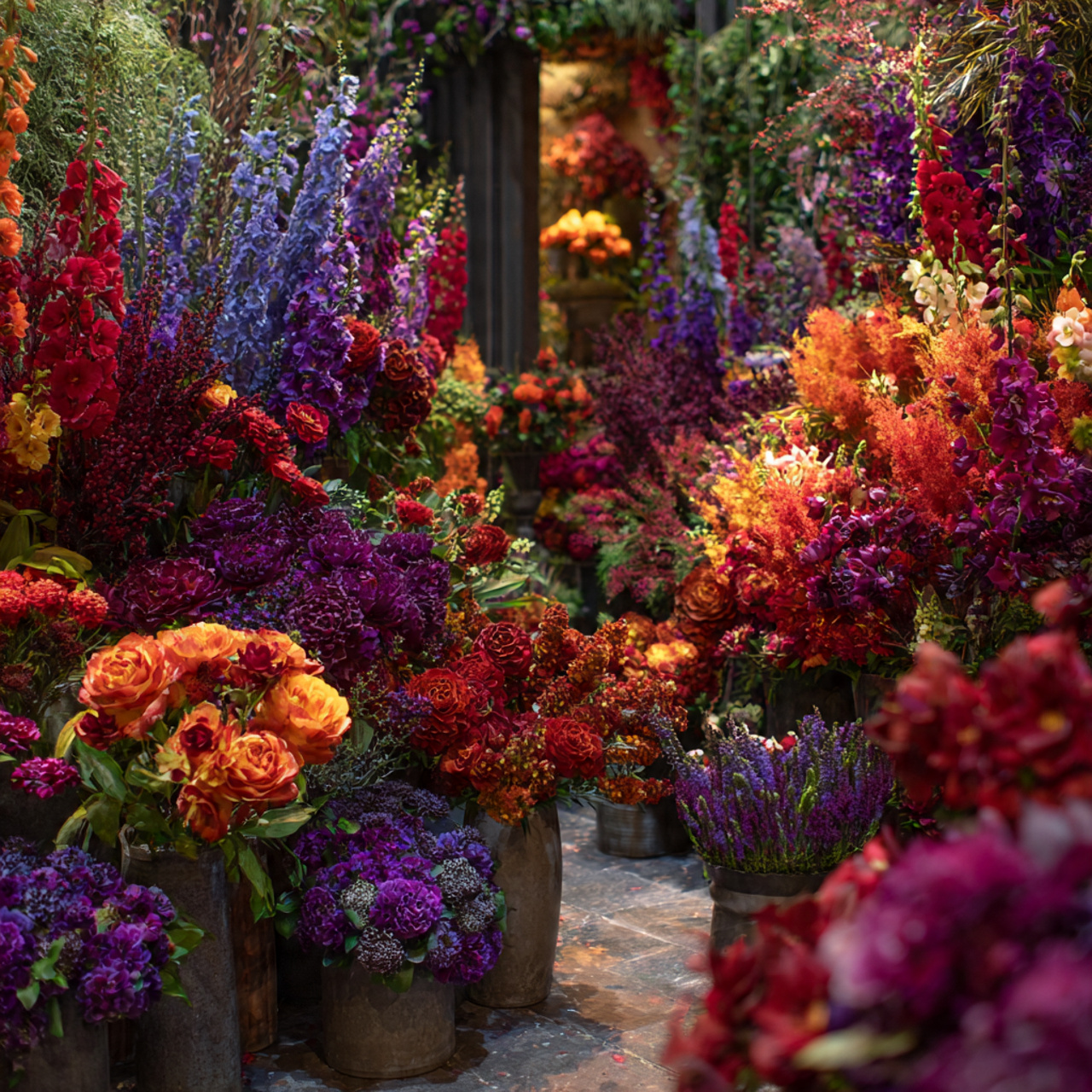 Vibrant Spring Flowers for Bold Designs