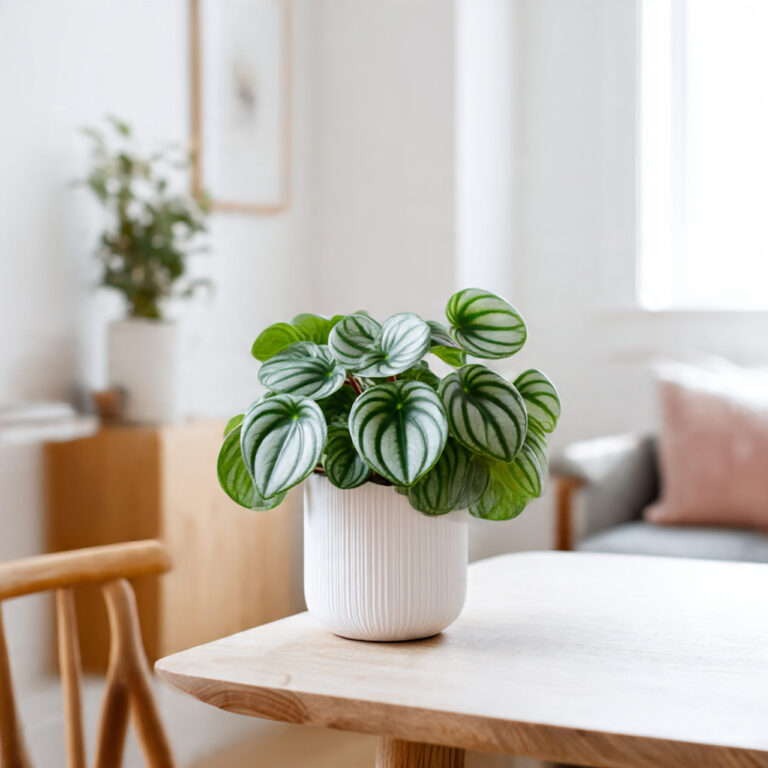 Watermelon Peperomia – How to Grow, 25 Style to Keep It Thriving Indoors 27 Watermelon Peperomia