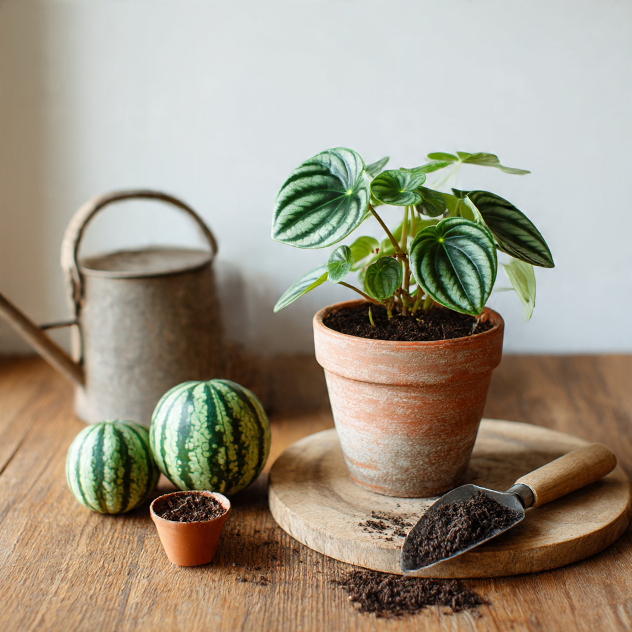 Watermelon Peperomia Repotting Tips