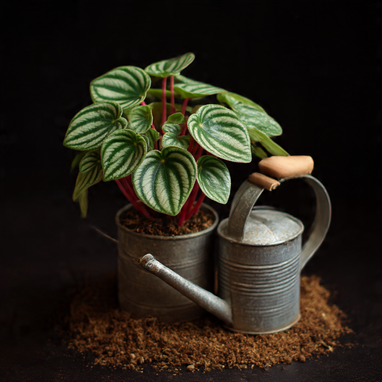 Watermelon Peperomia Watering Routine