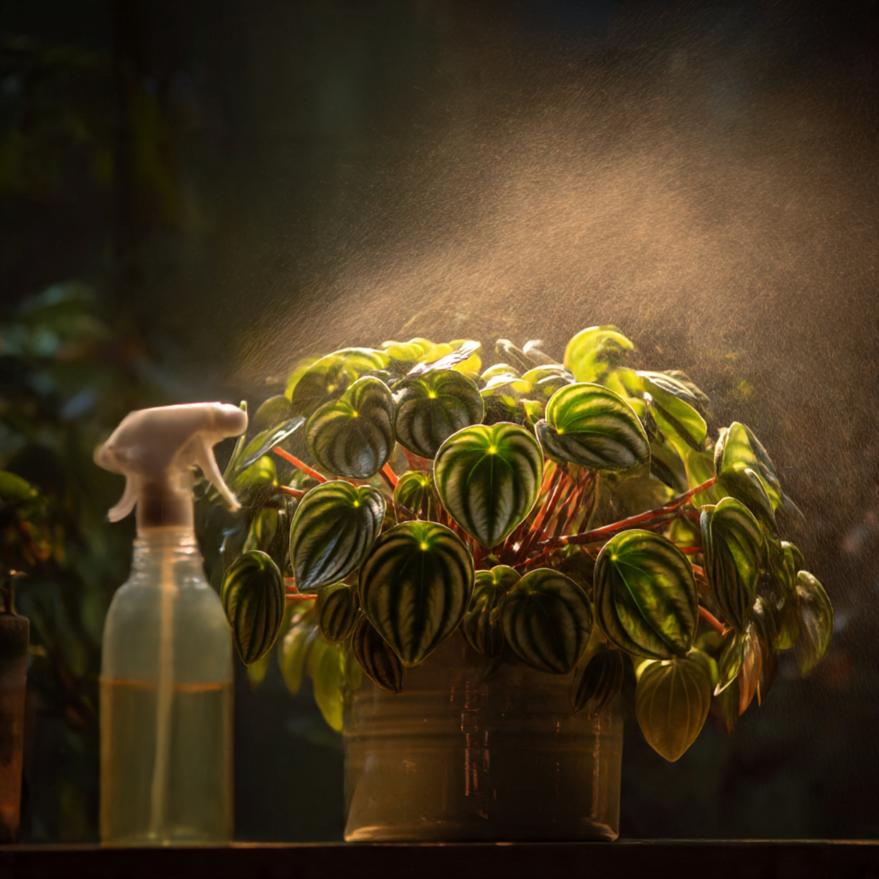 Watermelon Peperomia and Humidity Needs