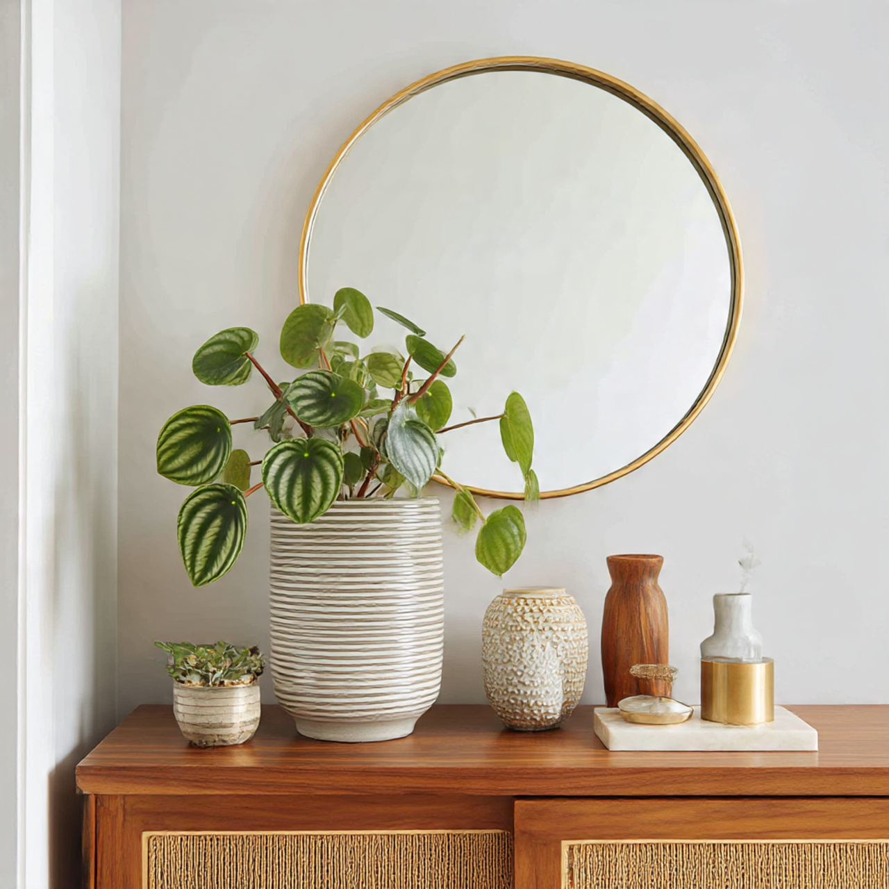 Watermelon Peperomia for Entryway Style