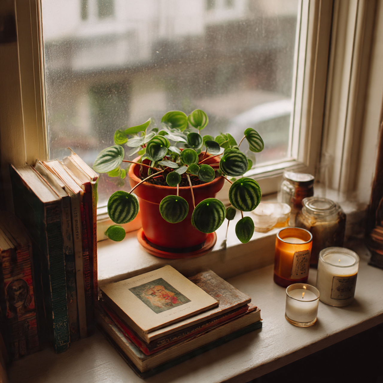 Watermelon Peperomia in Small Apartments
