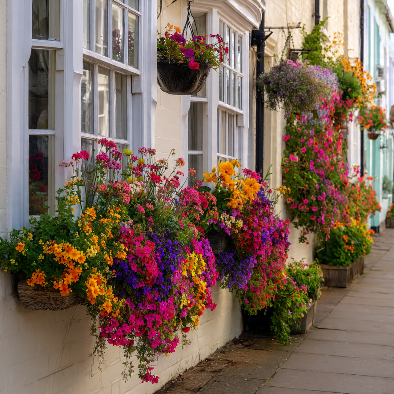 Window-Lined Gardens: Indoor-Outdoor Beauty