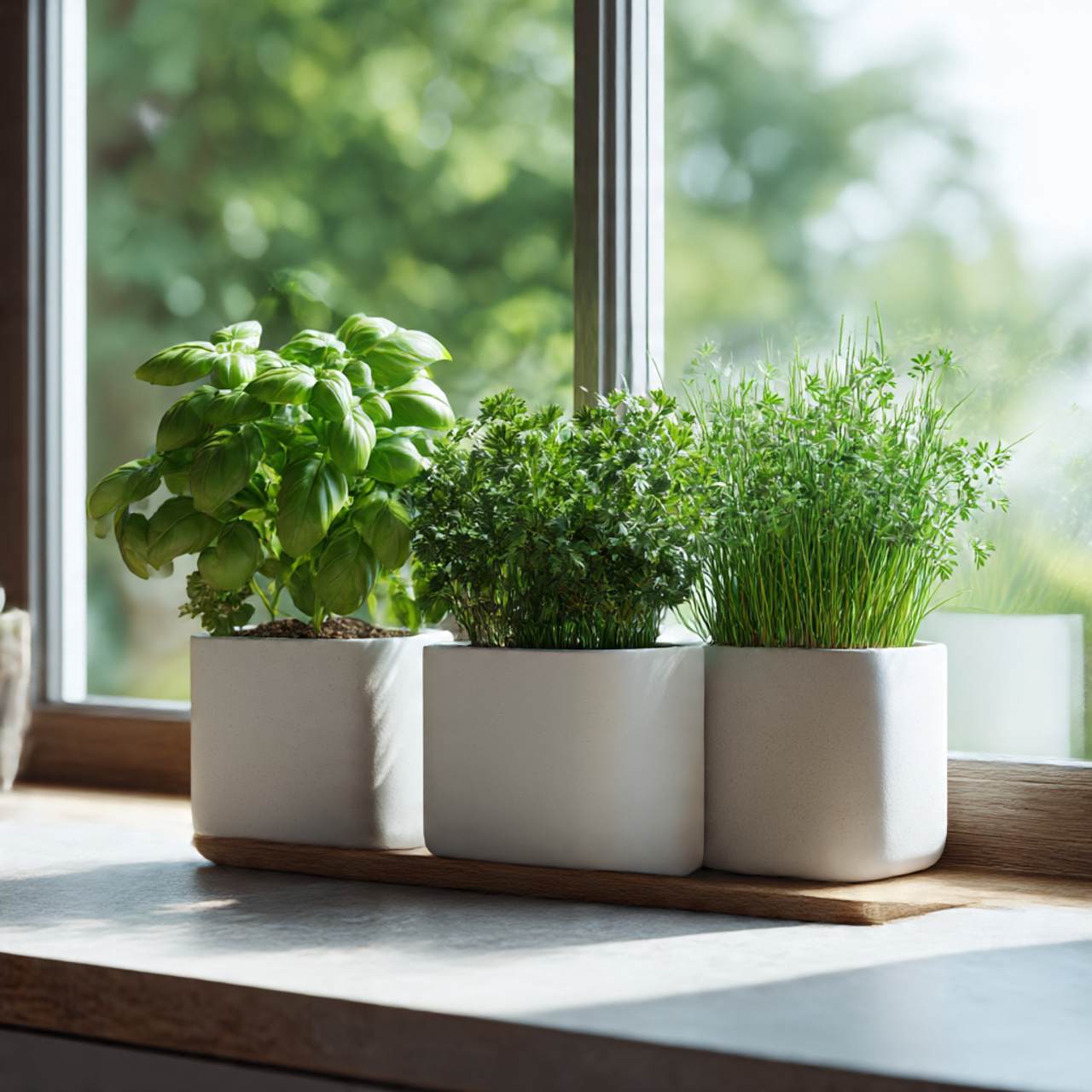 Windowsill Herb Garden Kits