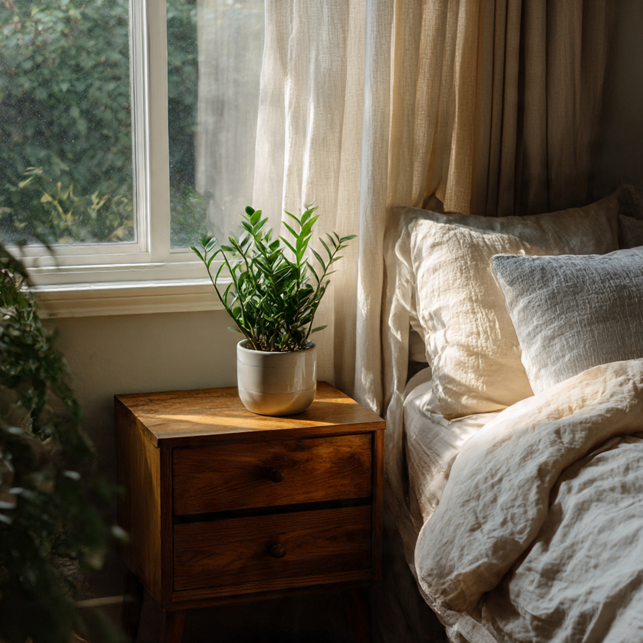 ZZ Plant as a Bedroom Air Purifier