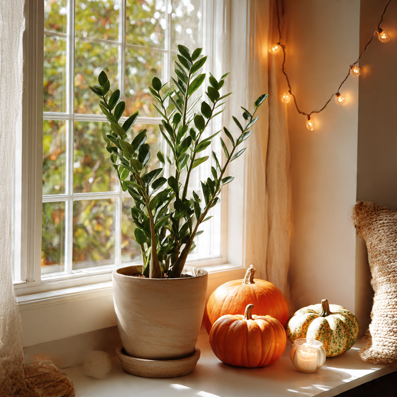 ZZ Plant for Seasonal Styling