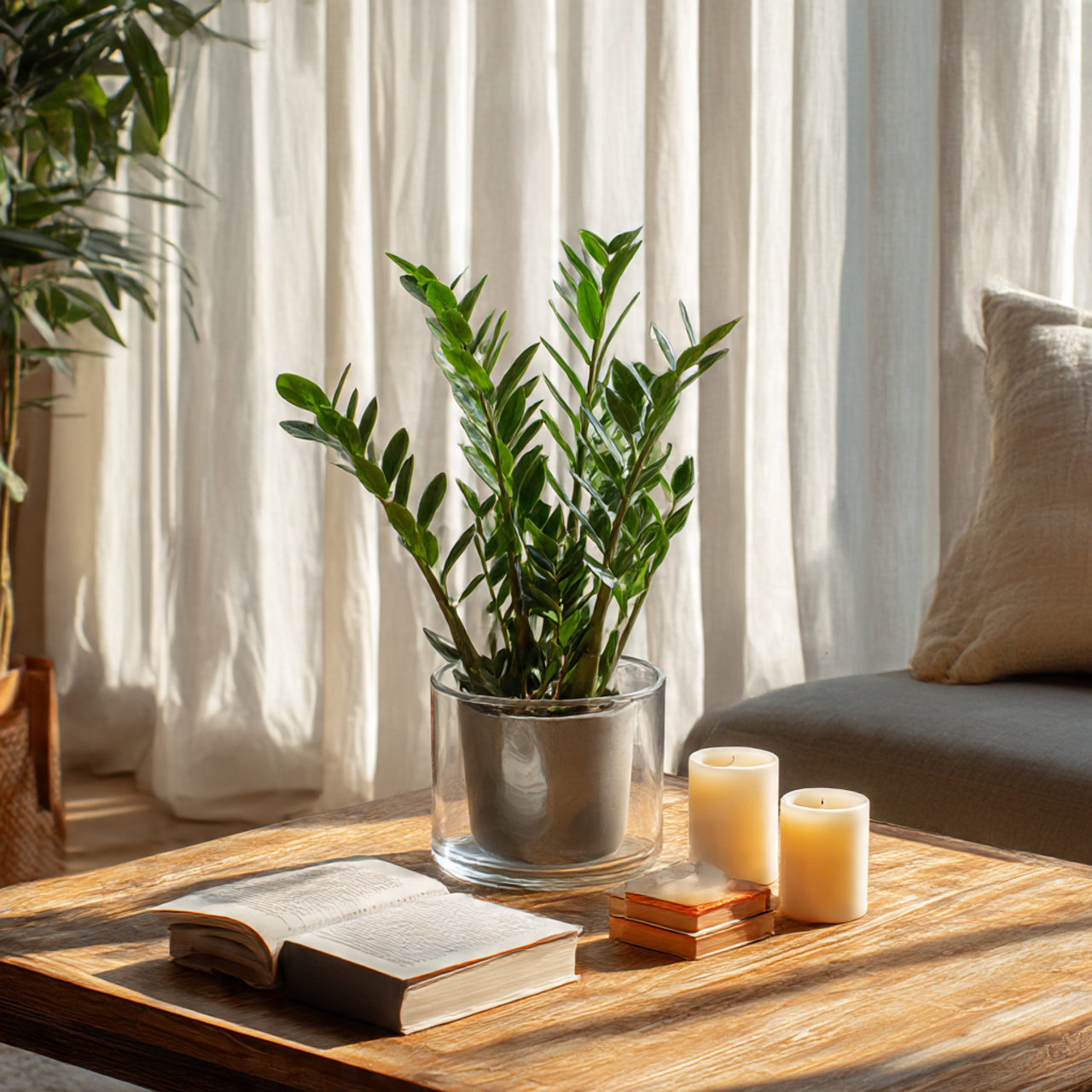 ZZ Plant on Coffee Tables