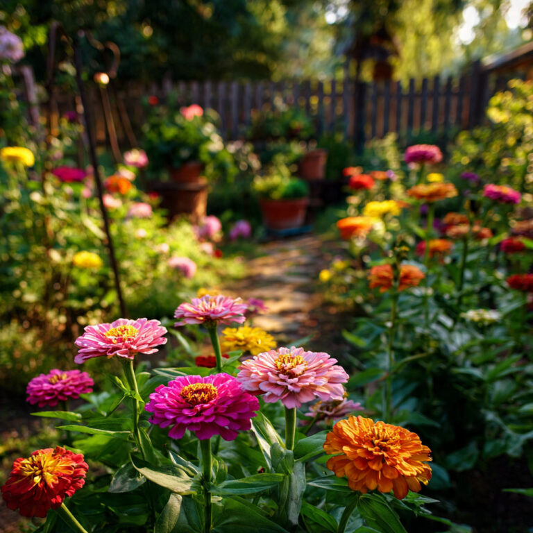 Zinnia Garden