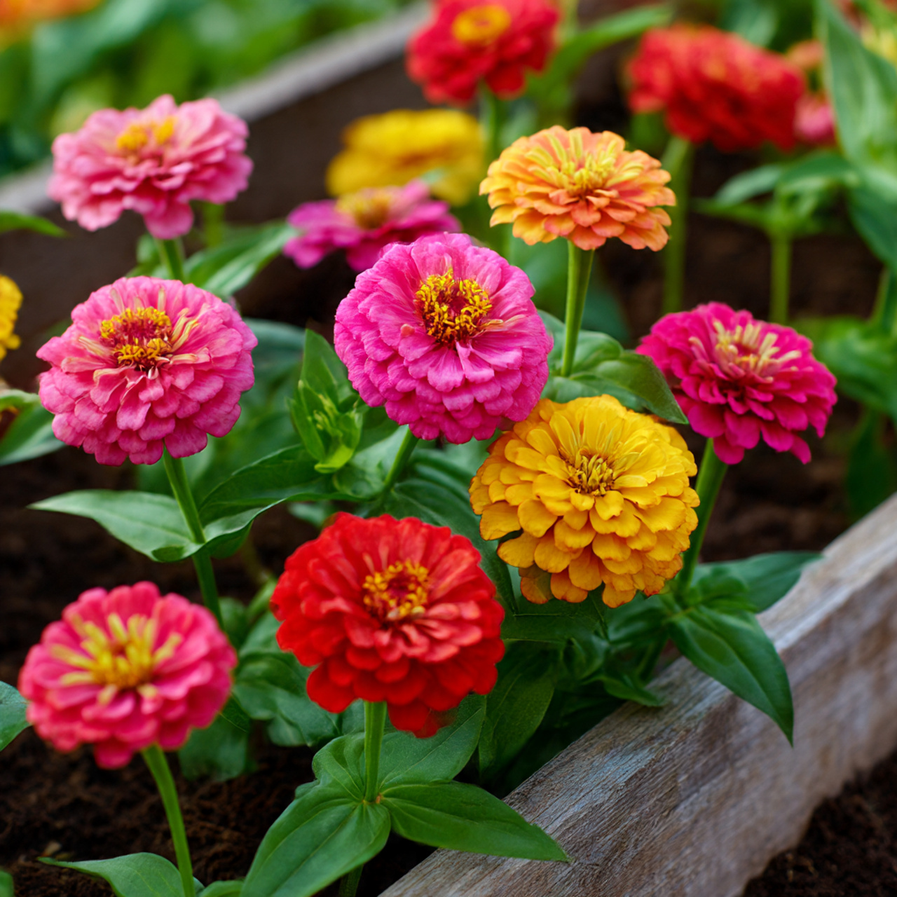 Zinnias for Continuous Blooms in High Heat