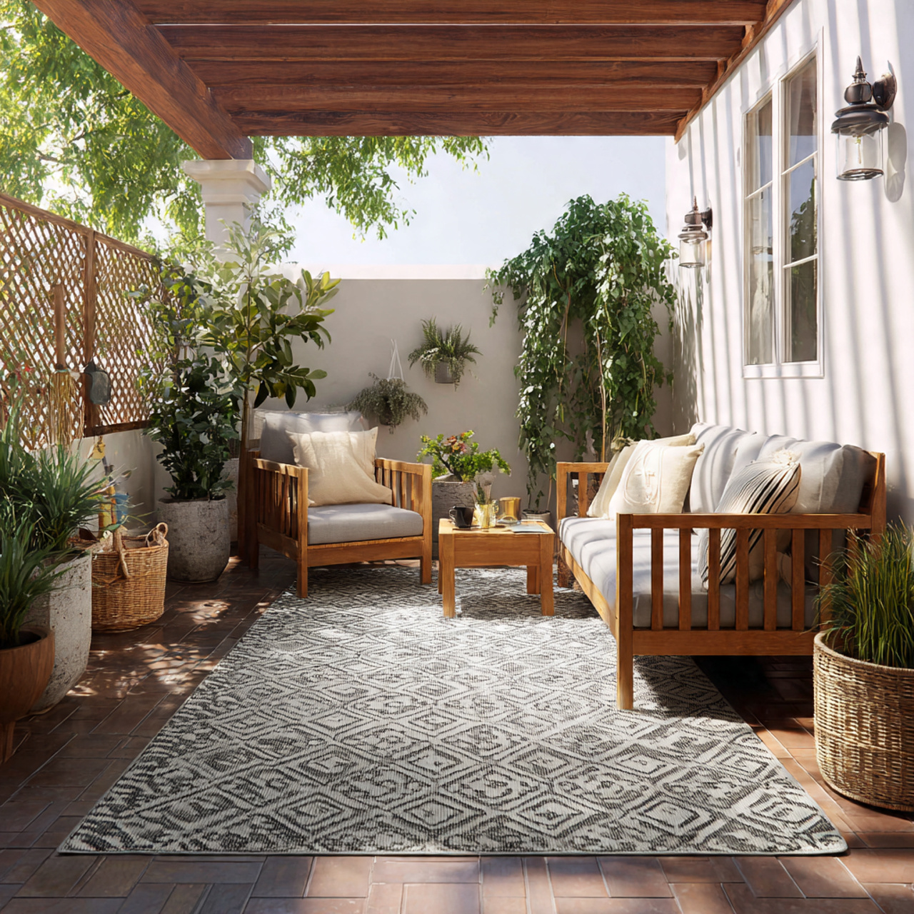 24 Patio Ideas You’ll Love: Fresh, Stylish & Easy Outdoor Upgrades 8 a bright and stylish patio featuring a