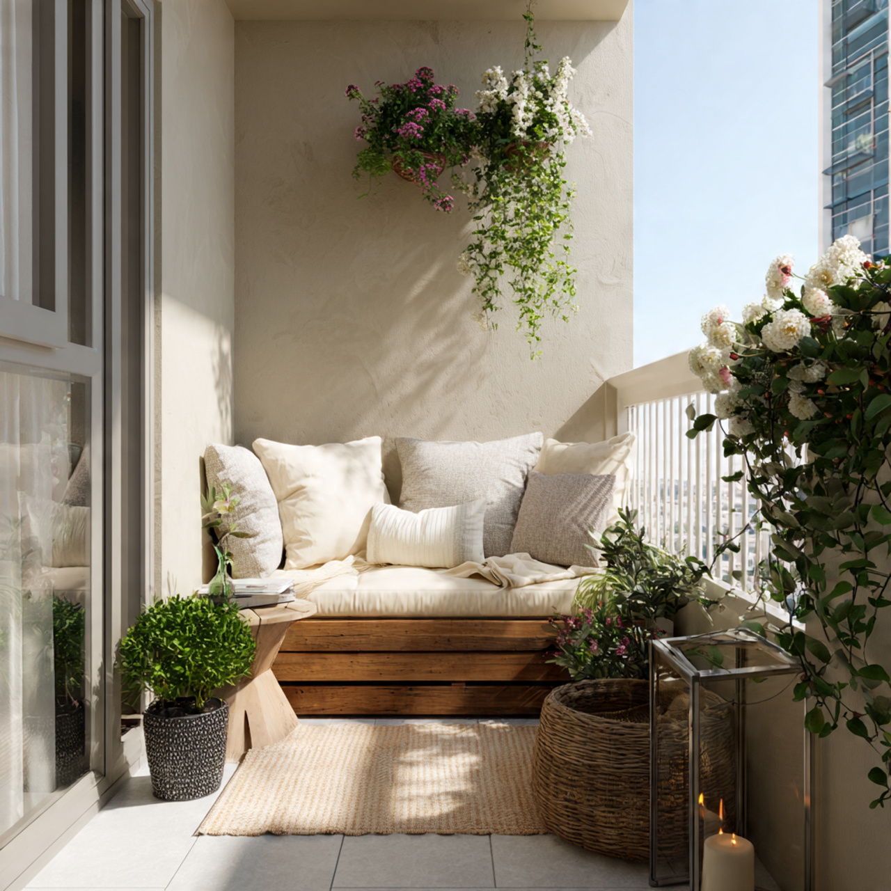 25 Stunning Balcony Garden Ideas to Transform Your Outdoor Space 9 a compact balcony transformed into a peaceful