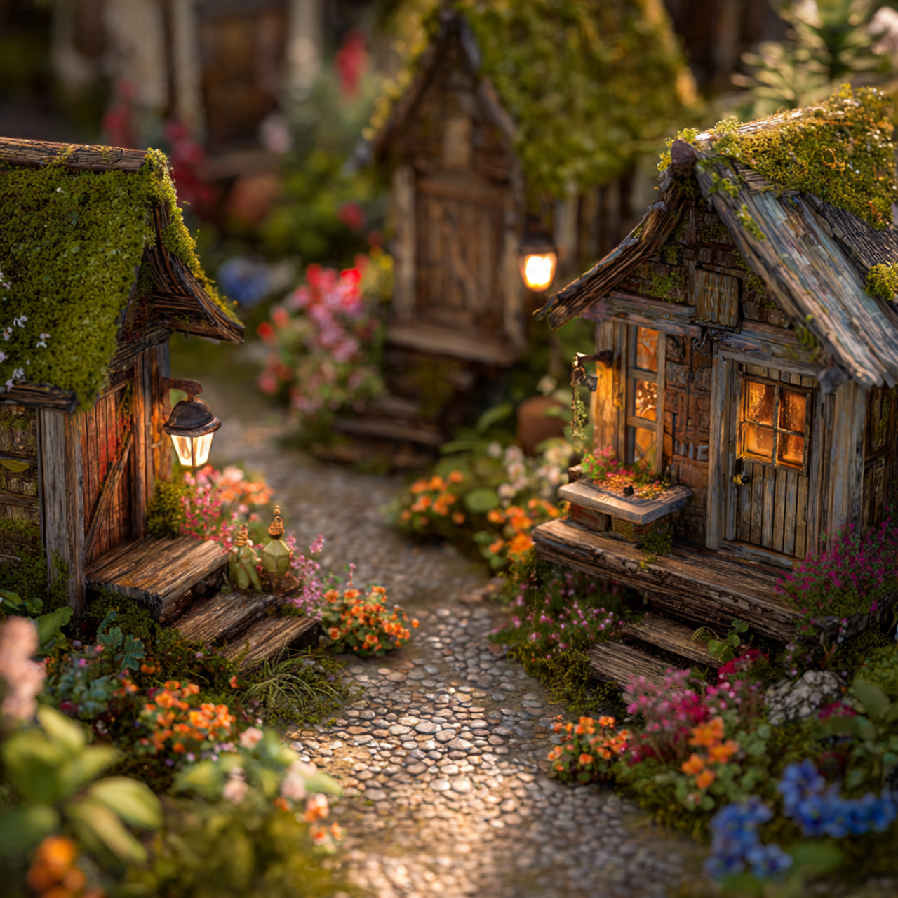 25 Magical Fairy Garden Ideas to Transform Your Home & Garden 1 a realistic miniature fairy village in a