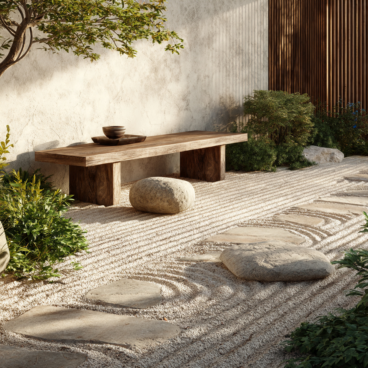 24 Creative Garden Ideas That Bring Instant Charm to Your Space 18 a serene zen garden with raked gravel