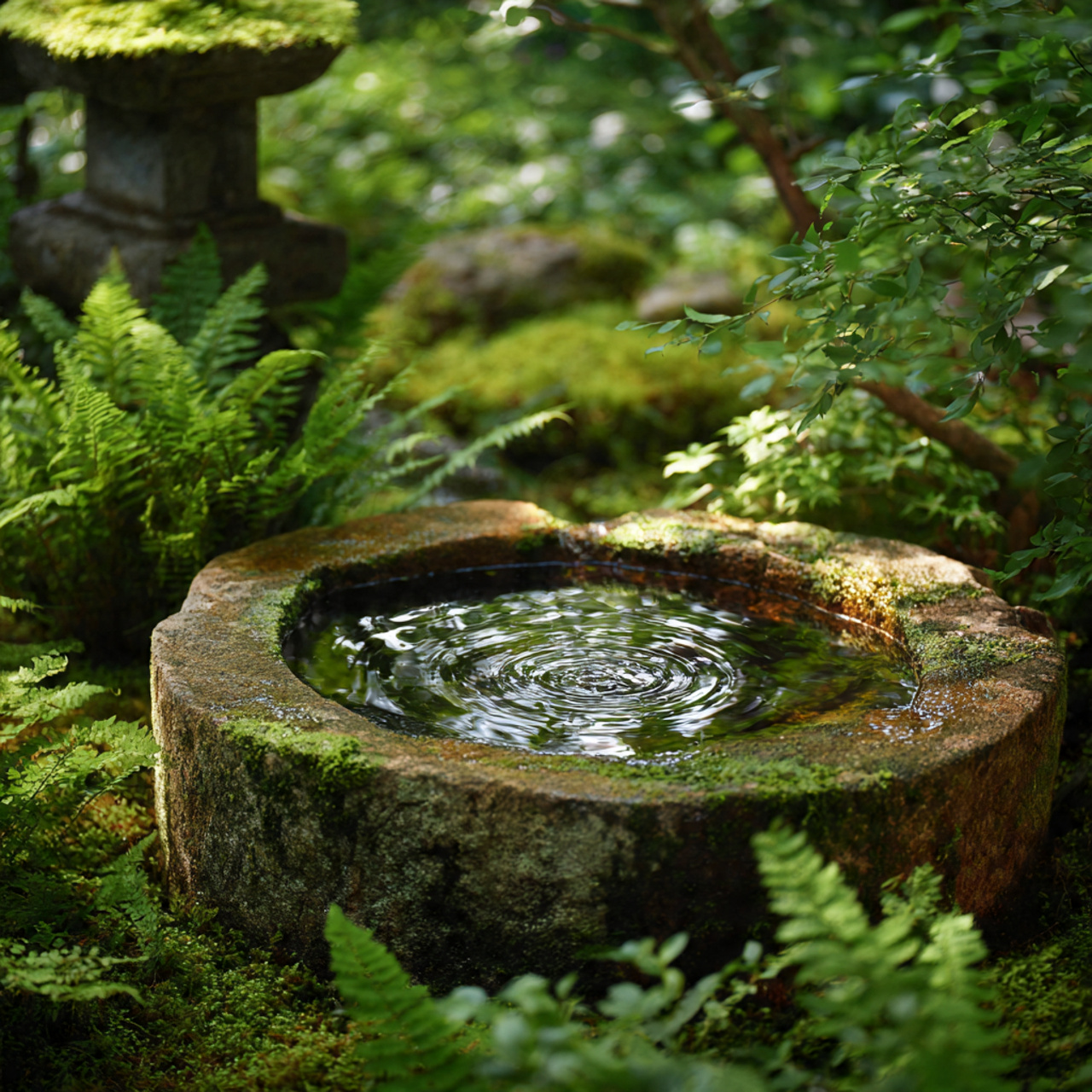 24 Creative Garden Ideas That Bring Instant Charm to Your Space 5 a small garden water fountain made of