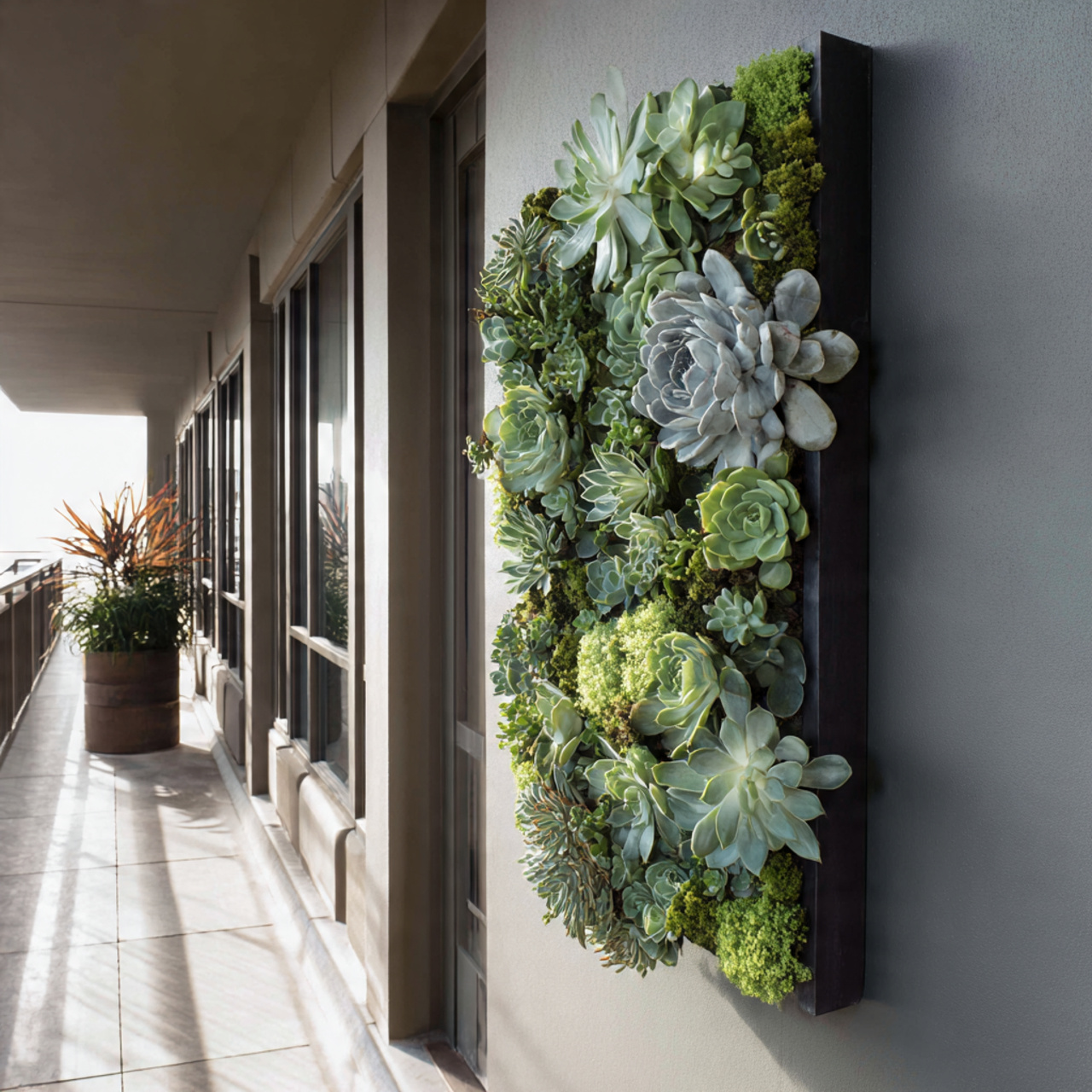 25 Stunning Balcony Garden Ideas to Transform Your Outdoor Space 20 a vertical wall art display made of