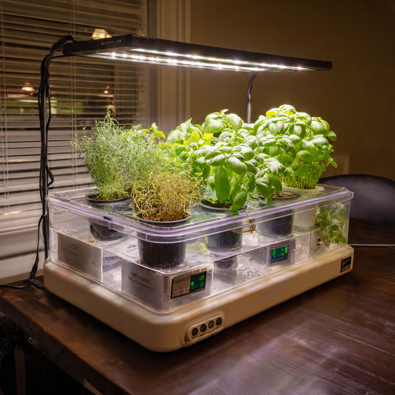 Hydroponic Gardening Made Easy: 25 Proven Ideas for Thriving Plants 22 automated hydroponic setup with sensors timers and