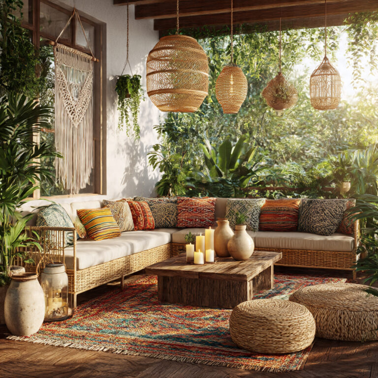 boho patio