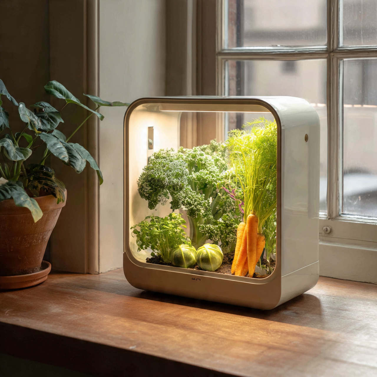 Hydroponic Gardening Made Easy: 25 Proven Ideas for Thriving Plants 19 compact indoor hydroponic garden with led grow