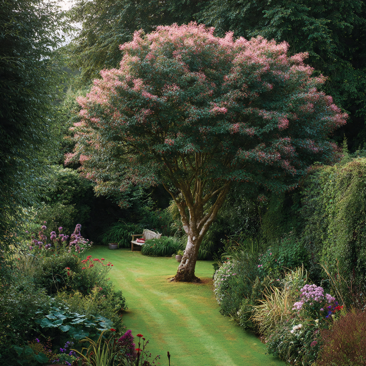 companion trees for shade and structure