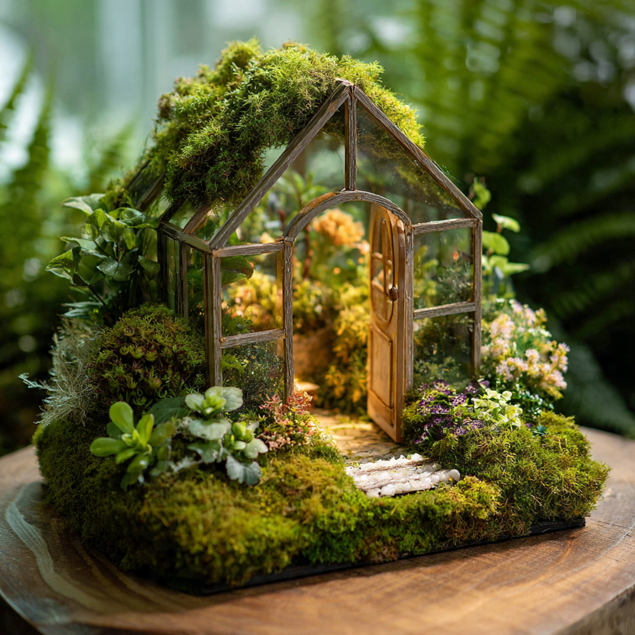 25 Magical Fairy Garden Ideas to Transform Your Home & Garden 21 fairy greenhouse mini garden with unique style