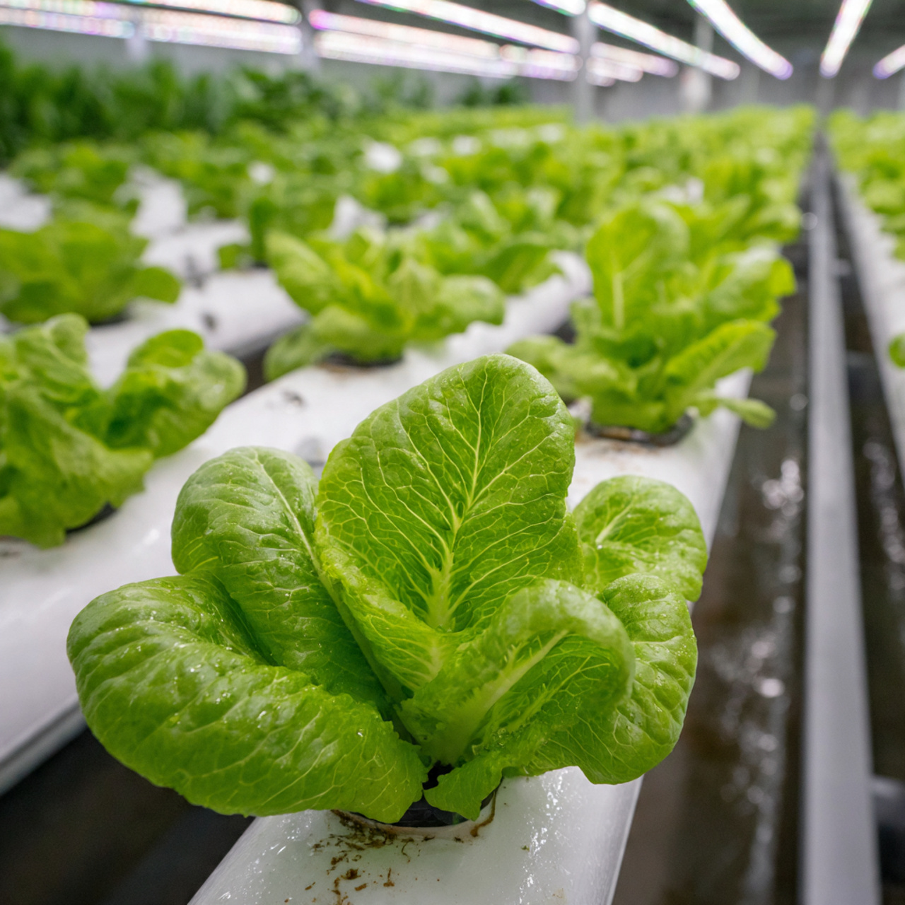 Hydroponic Gardening Made Easy: 25 Proven Ideas for Thriving Plants 10 Hydroponic Lettuce Farming