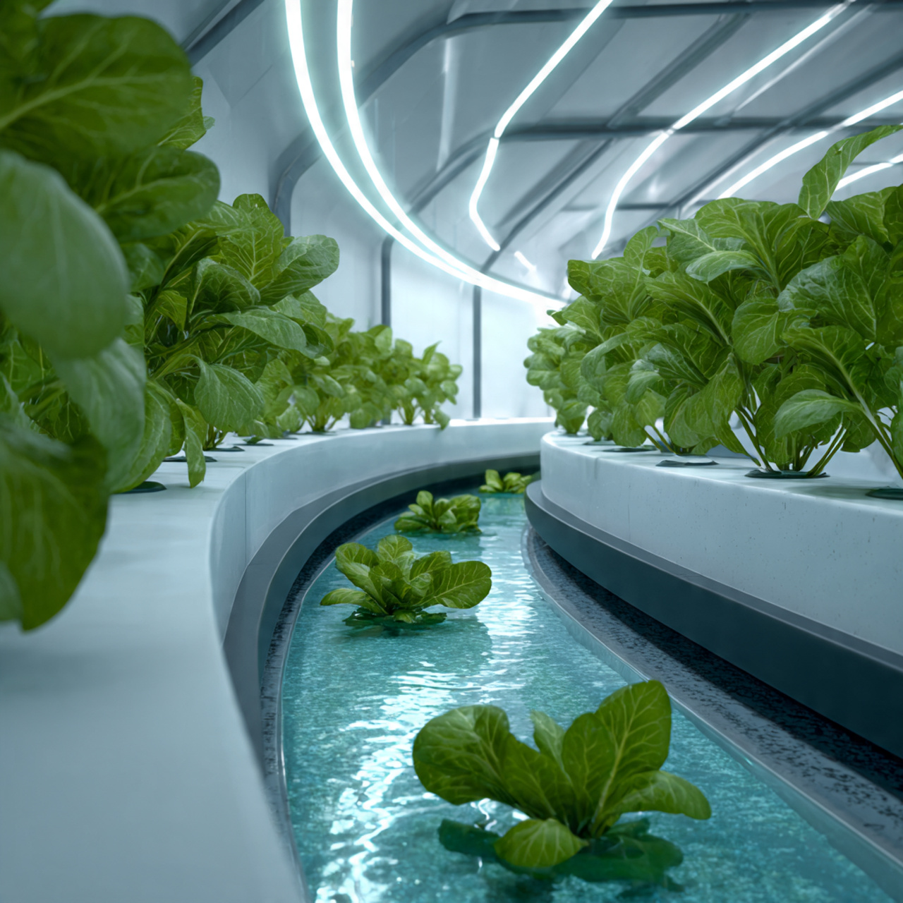Hydroponic Gardening Made Easy: 25 Proven Ideas for Thriving Plants 1 Nutrient Film Technique (NFT) Hydroponics