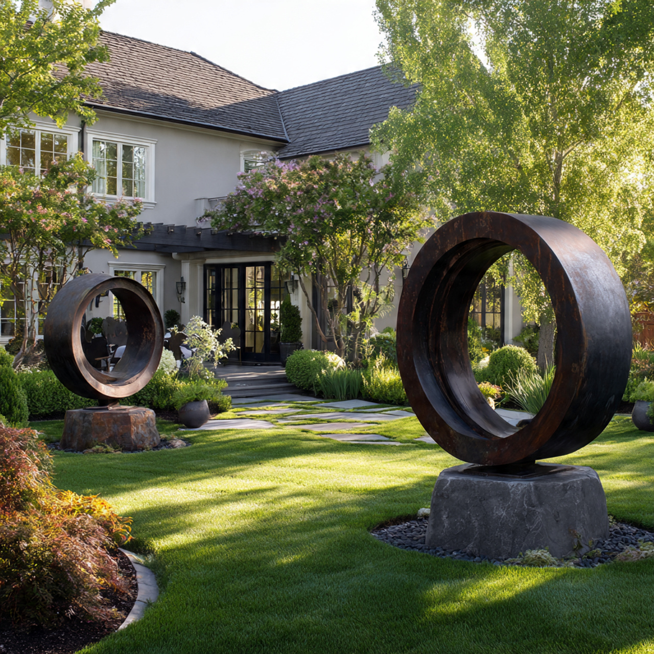 Create a Backyard Oasis: 24 Ultimate Guide to a Relaxing Outdoor Retreat 19 outdoor metal sculptures and garden d cor art