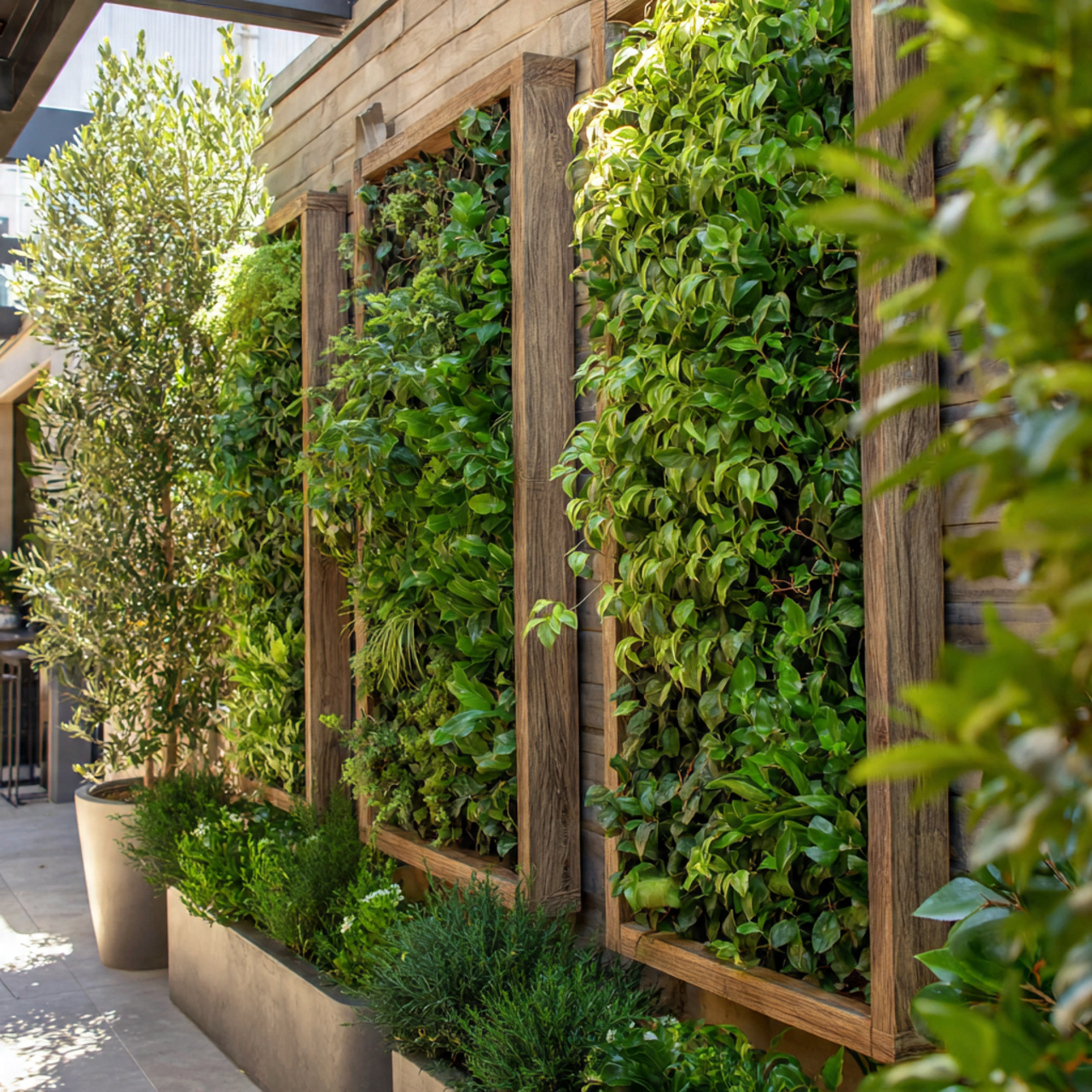 Vertical Garden Layout