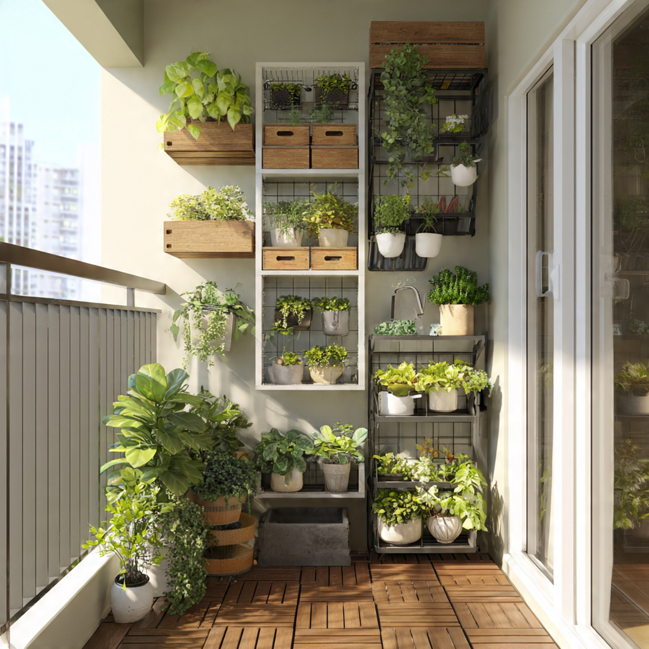 Transforming Balconies Into Garden Retreats